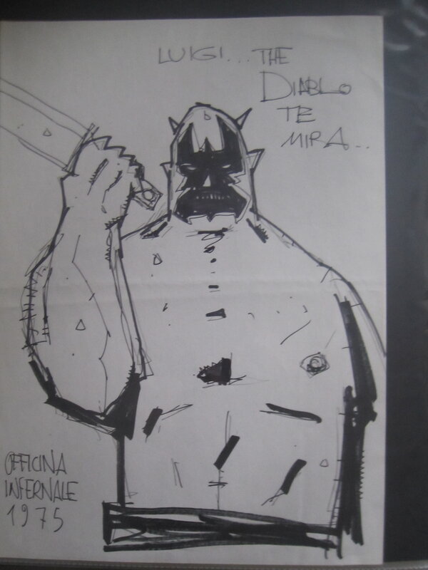 Officina Infernale - Planche originale