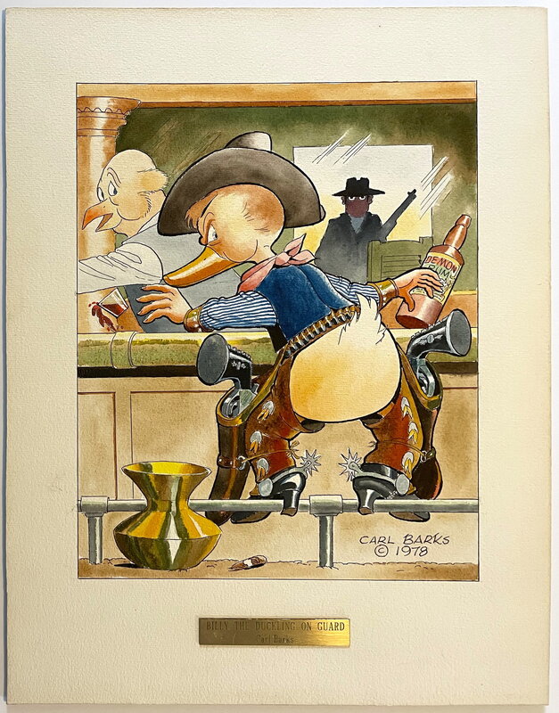 Barks - Waterfowl Painting - Comic Strip