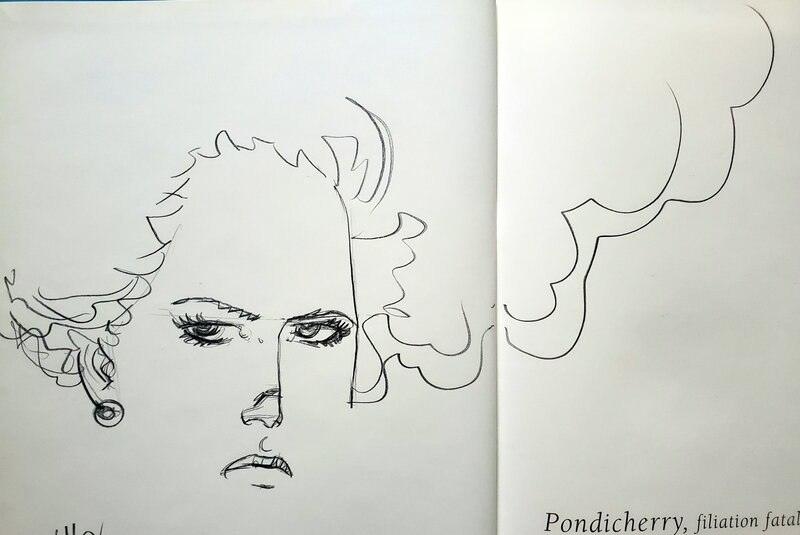 Daniel Ceppi, STEPHANE CLEMENT, CHRONIQUE D ‘UN VOYAGEUR   T8 PONDICHERRY, FILIATION FATALE - Dédicace