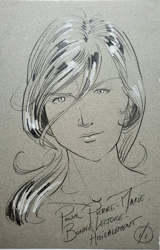 David Charrier, LE BAISER DE L'ORCHIDEE   T1 APADANA - Dédicace