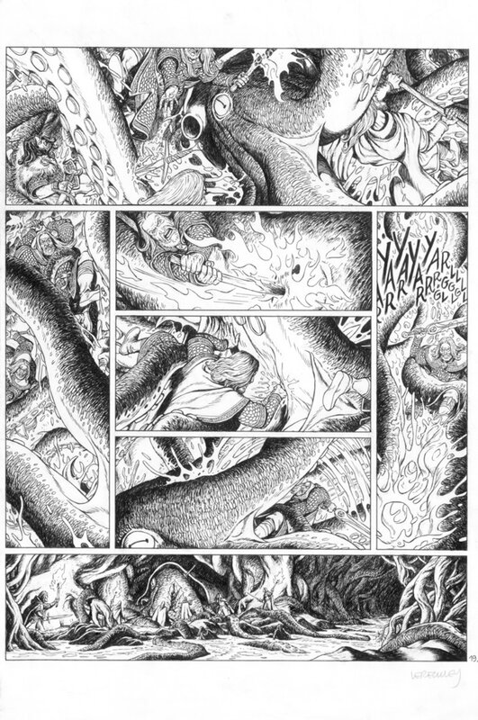 En vente - Arthur par Jérôme Lereculey - Planche originale