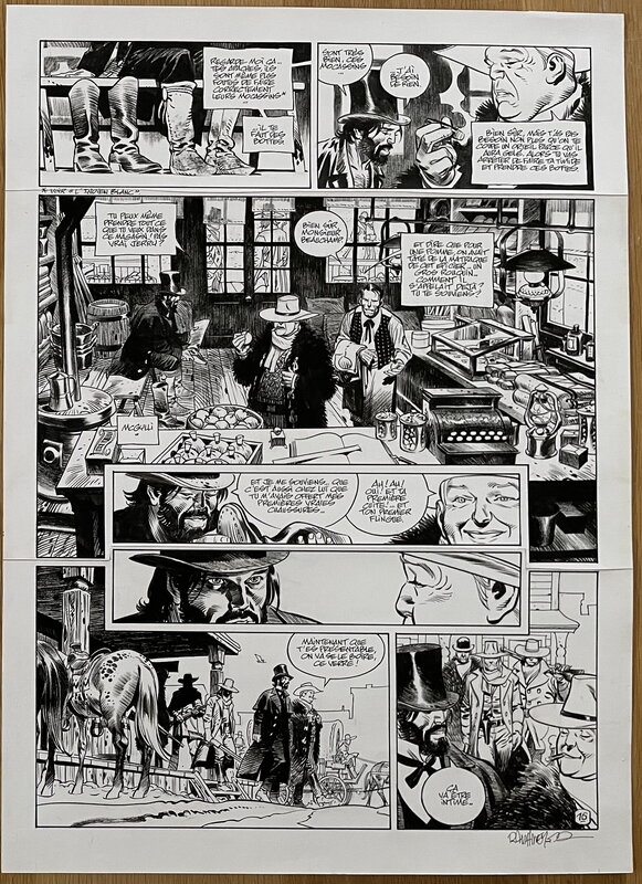 Meyer - The Undertaker Page - Comic Strip