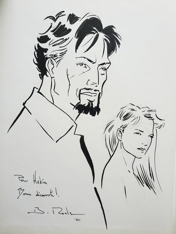 Benoît Roels, BLEU LEZARD   T3 FLEURS DE SANG - Dédicace