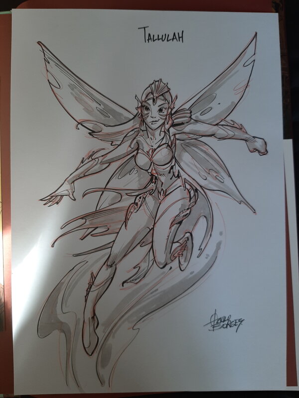 Paulo Borges, Le Royaume des Sidhes - Original art