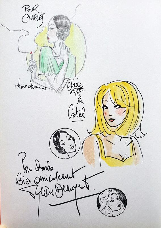 ADIEU KHARKOV par Catel, Claire Bouilhac, Mylène Demongeot - Dédicace