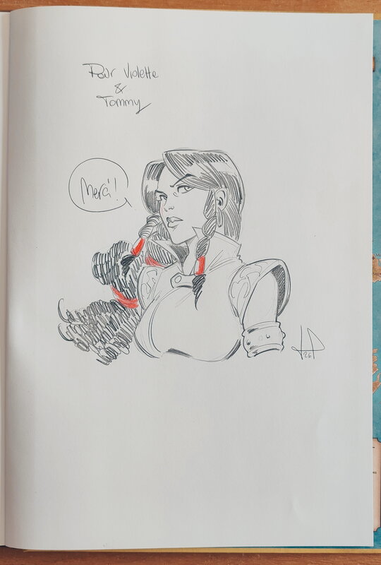 Disha mages by Livia Pastore - Sketch