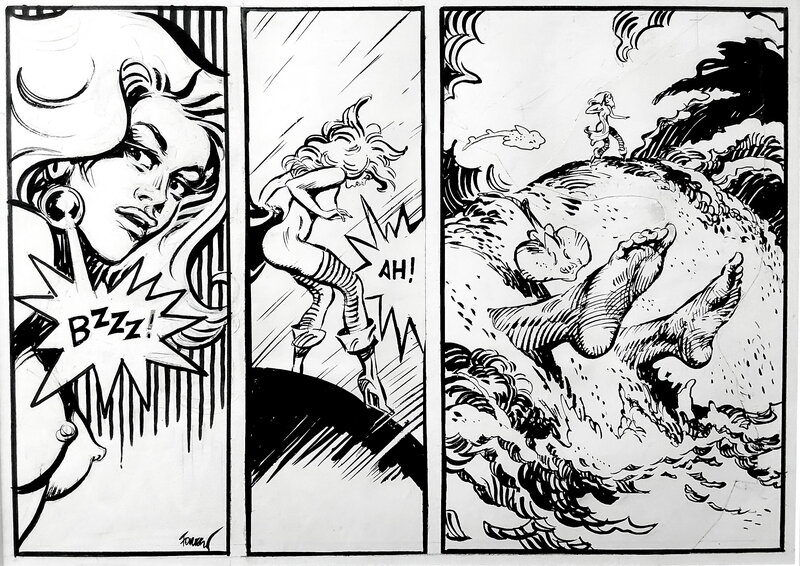 Barbarella: BZZZ ! by Jean-Claude Forest - Comic Strip