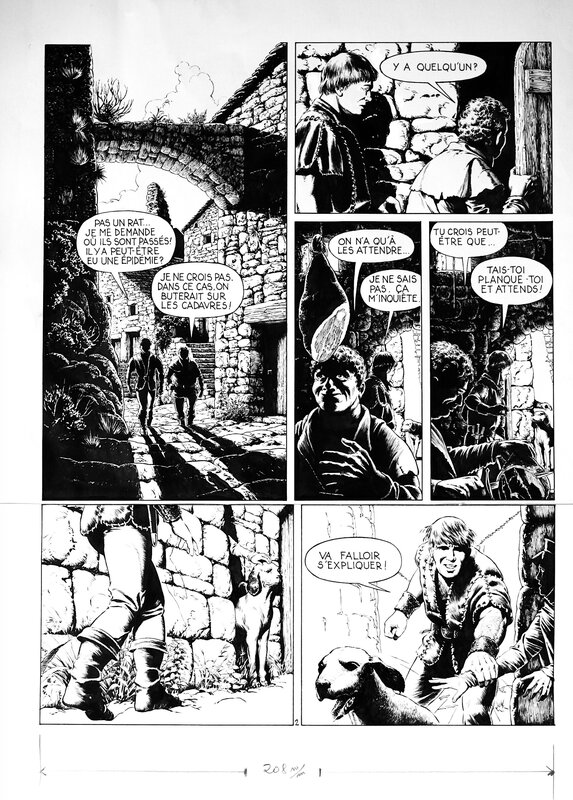 For sale - LE VILLAGE PERDU by Jean-Claude Gal - Comic Strip