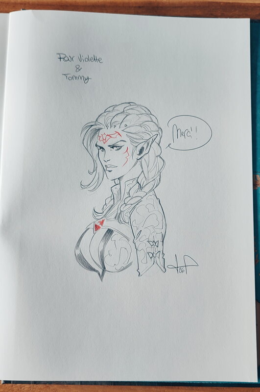 Guerre d'Arran par Livia Pastore - Dédicace