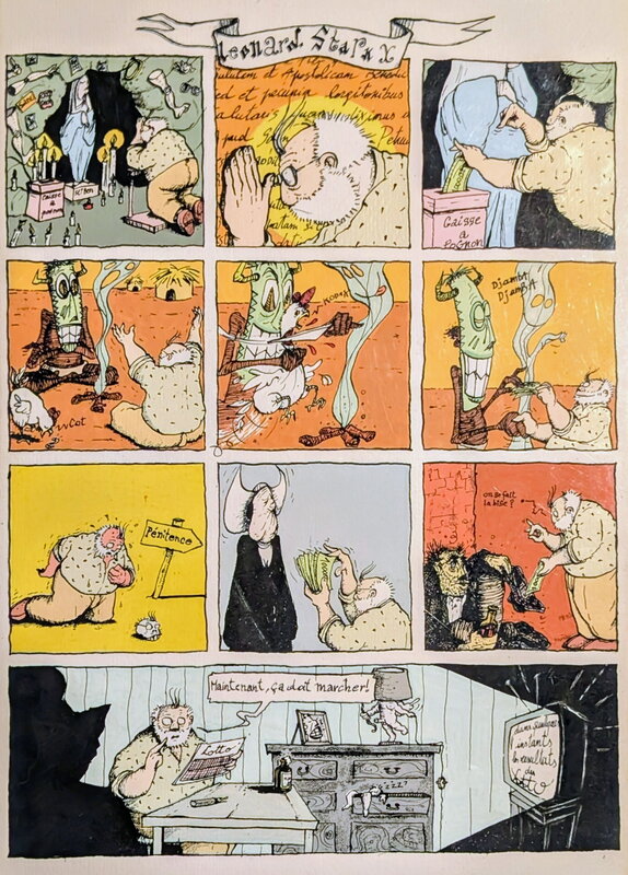 inconnu, Leonard Starkx - Maintenant, ça doit marcher! - Mise en couleur