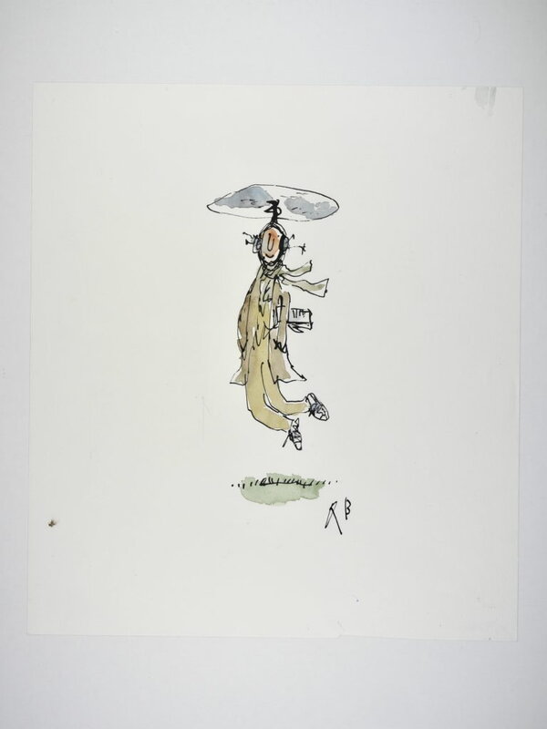Quentin Blake - illustration - Illustration originale