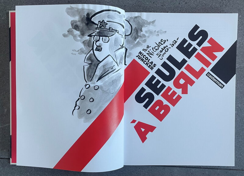 Seules à Berlin by Nicolas Junker - Sketch