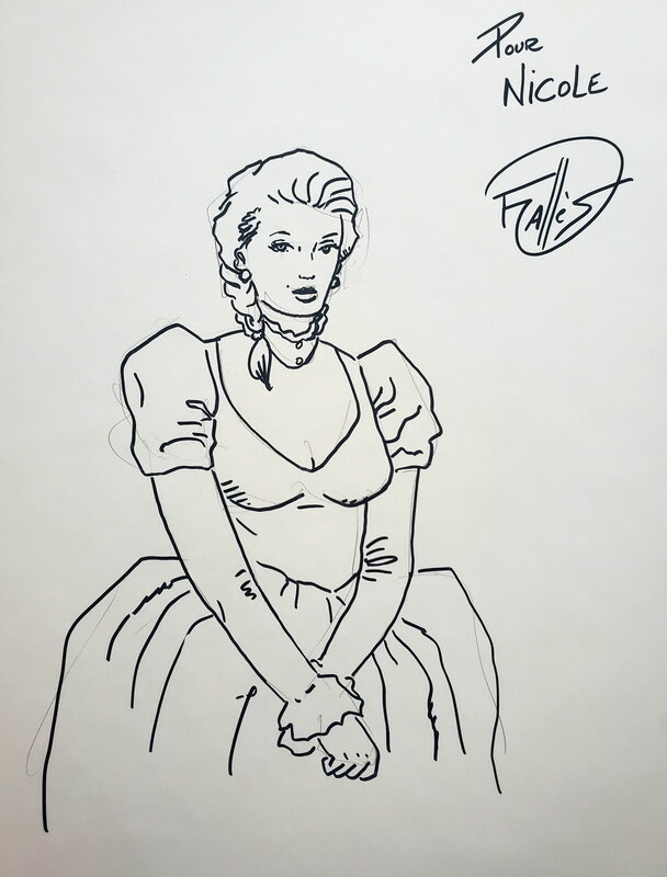 Francis Vallès, LES MAÎTRES DE L'ORGE     T2 MARGRIT, 1886 - Dédicace