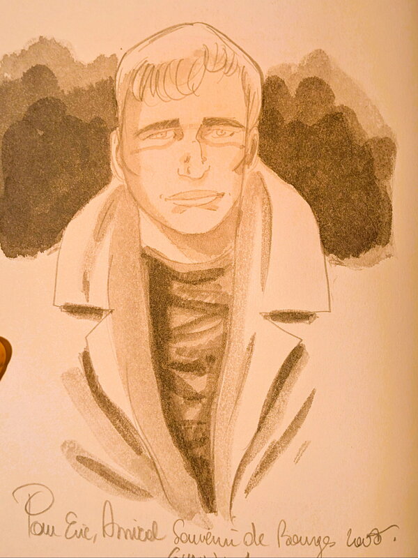 Sur les quais by Georges Van Linthout - Sketch