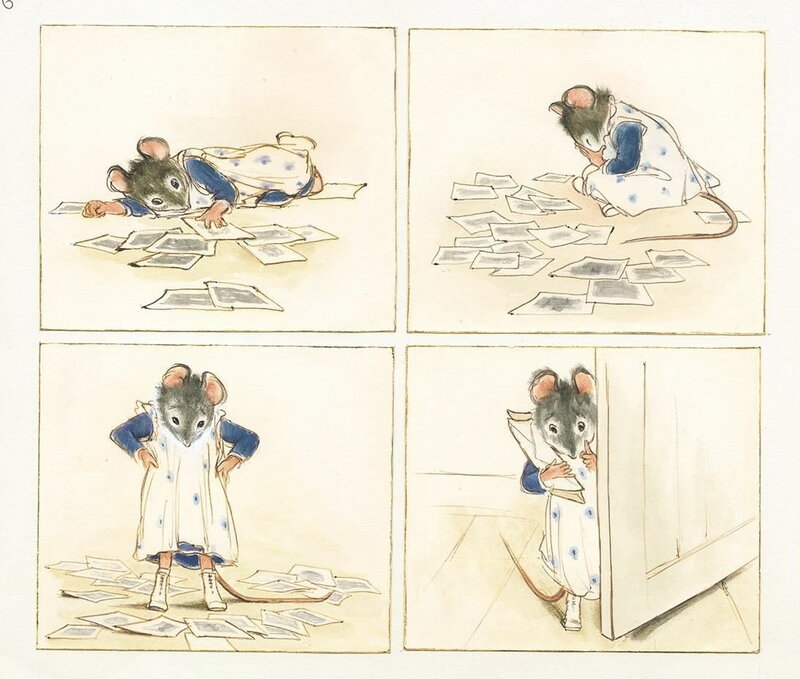 Celestine by Gabrielle Vincent - Original Illustration