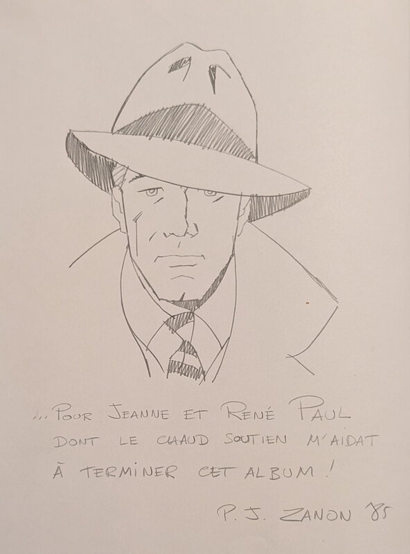 Harry Dickson 1 by Pascal J. Zanon - Sketch