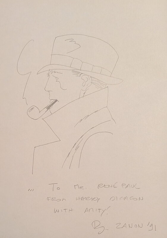 Harry Dickson 3 par Pascal J. Zanon - Dédicace
