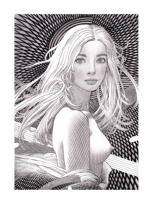 En vente - Hypnose par Andréi Arinouchkine - Illustration originale