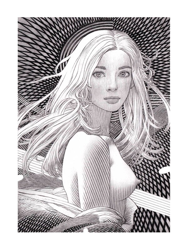 For sale - Hypnose by Andréi Arinouchkine - Original Illustration