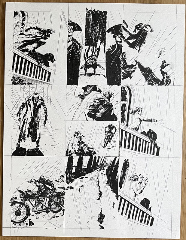 En vente - Bézian - Docteur Radar - Planche originale