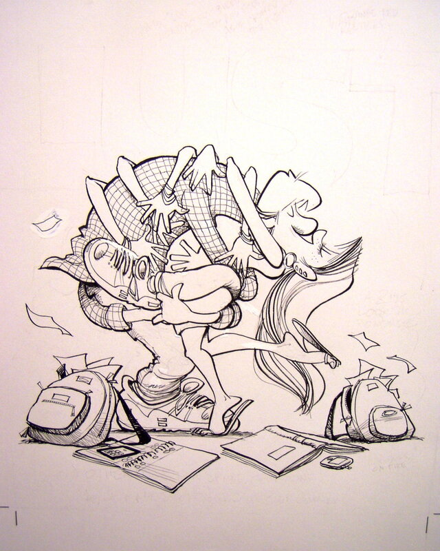 Zits par Jim Borgman - Couverture originale