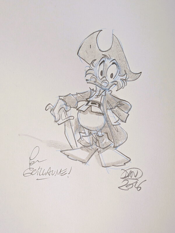 Dav, Mickey et le roi des pirates - Sketch