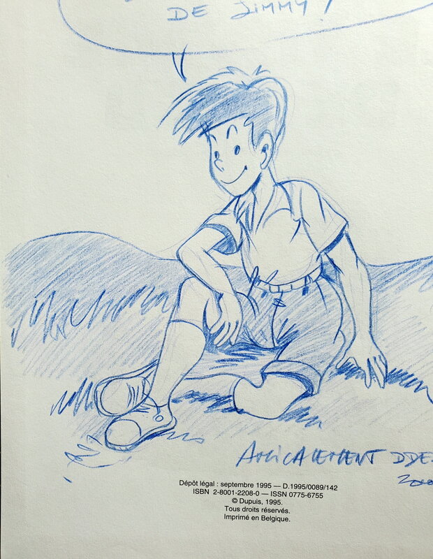 Daniël Desorgher, LES AVENTURES DE JIMMY TOUSSEUL   T8 LE VISAGE DE DIEU - Sketch