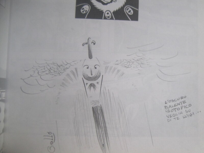 Giallo - Muflone insano vs. pecora mutante - Dédicace