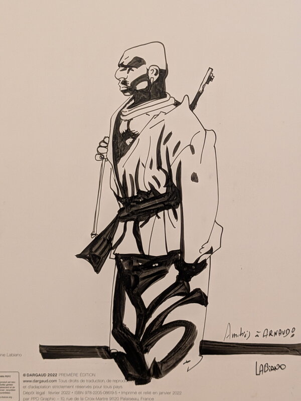 Hugues Labiano, Lion de Judah tome 3 - Dédicace