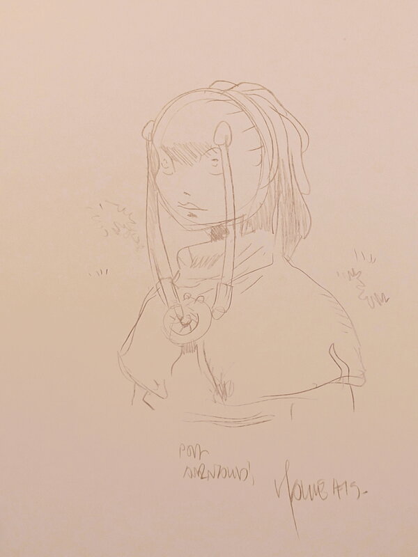 Vincent Mallié, Le grand mort tome 4 - Dédicace