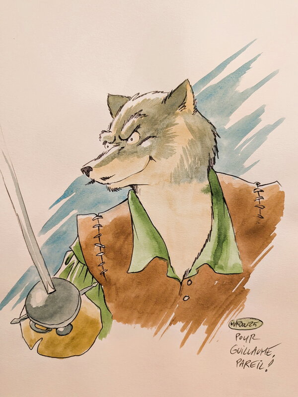 Jean-Luc Masbou, Don Lope de Villalobos y Sangrin - Dédicace