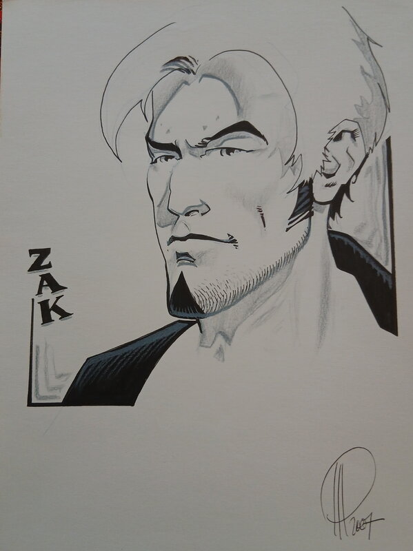 Zak par Alain Peticlerc, Nicolas Mitric - Illustration originale