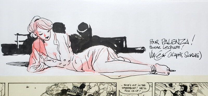 Vince, SCORCHY SMITH ET LE GENIE DE NOEL SICKLES - Dédicace