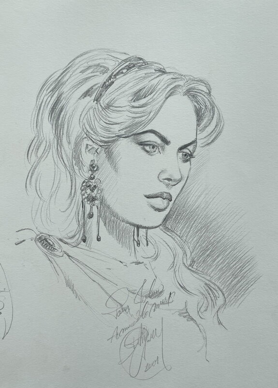 Murena par Philippe Delaby - Illustration originale