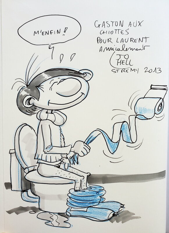 Jo Hell, NEW SERIE CHIOTTES - OCCUPE - Sketch