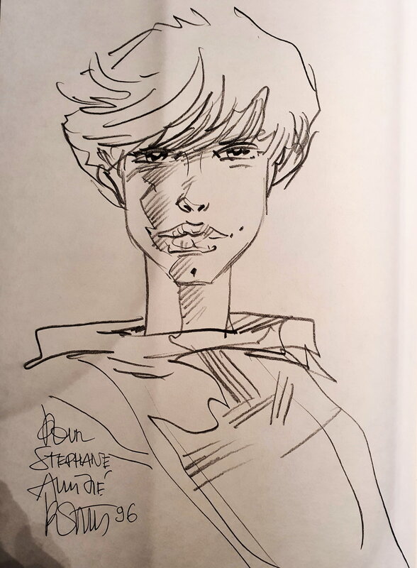 Sioban by Grzegorz Rosinski - Sketch