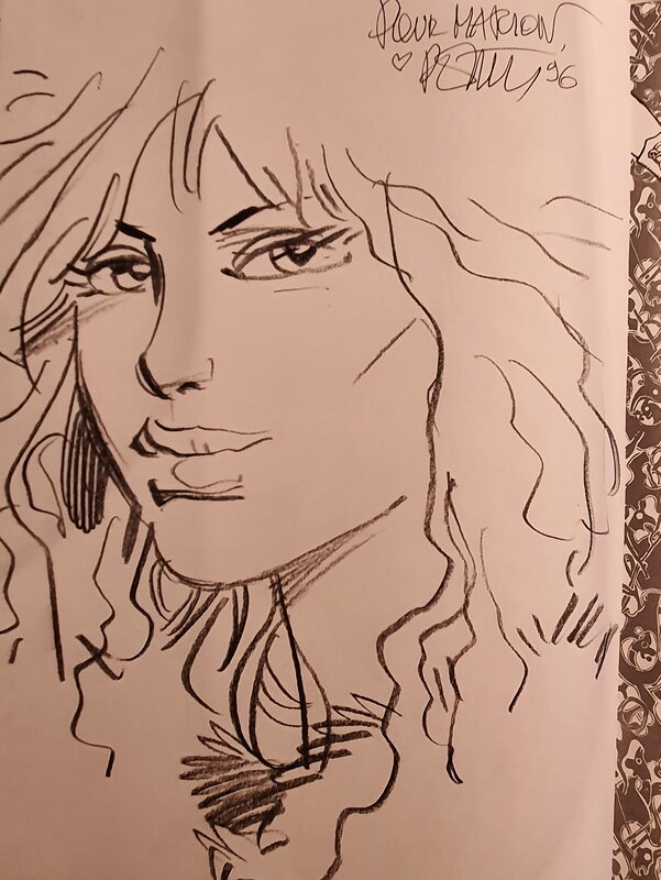 Thorgal Aricia par Grzegorz Rosinski - Dédicace