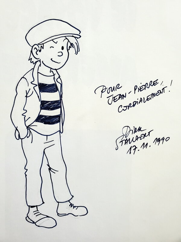 Dirk Stallaert, NINO   T1 LE VOYAGE EN AMERIQUE - Dédicace