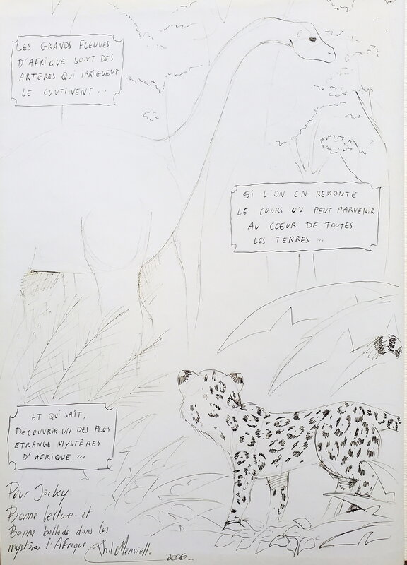 Philippe Menvielle, CRYPTO   T1 LE MOKELE-M'BEMBE - Dédicace