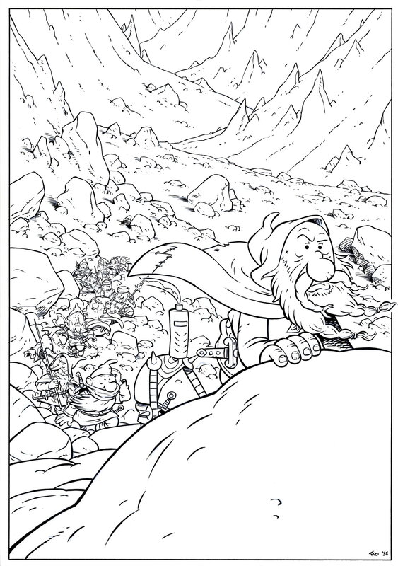 De Ridder par Frodo De Decker - Illustration originale