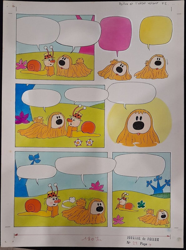 André Oulié - Pollux - Comic Strip