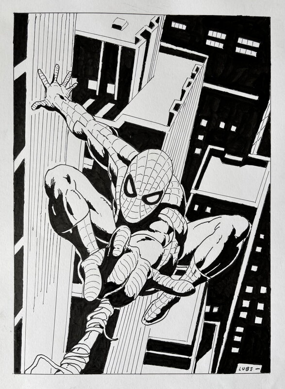 Spider-Man par Luciano Bernasconi - Planche originale