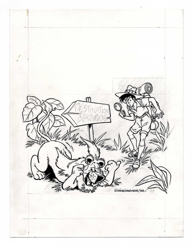 Daniël Desorgher, Jimmy Van Doren - Jimmy Tousseul - Illustration originale