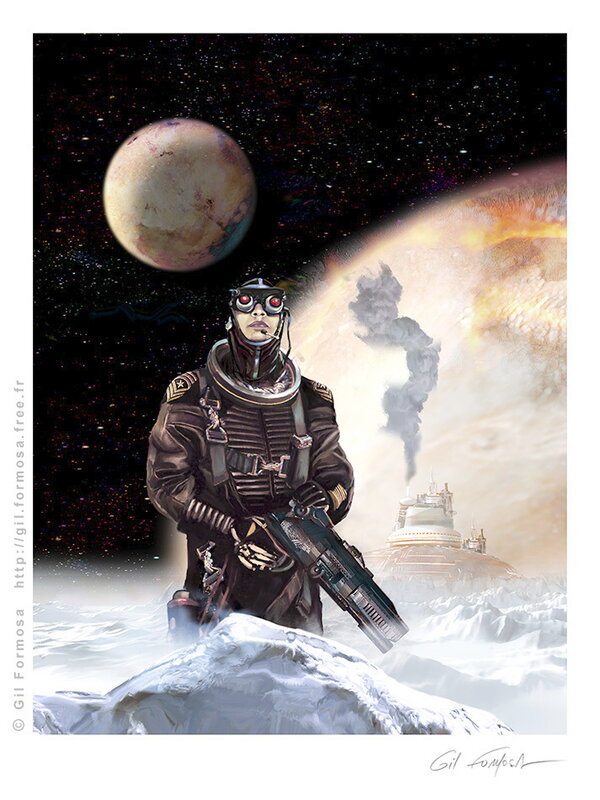 Galaxies MAG by Gil Formosa - Original Cover