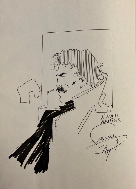 Léo Tomasini par Philippe Francq - Dédicace