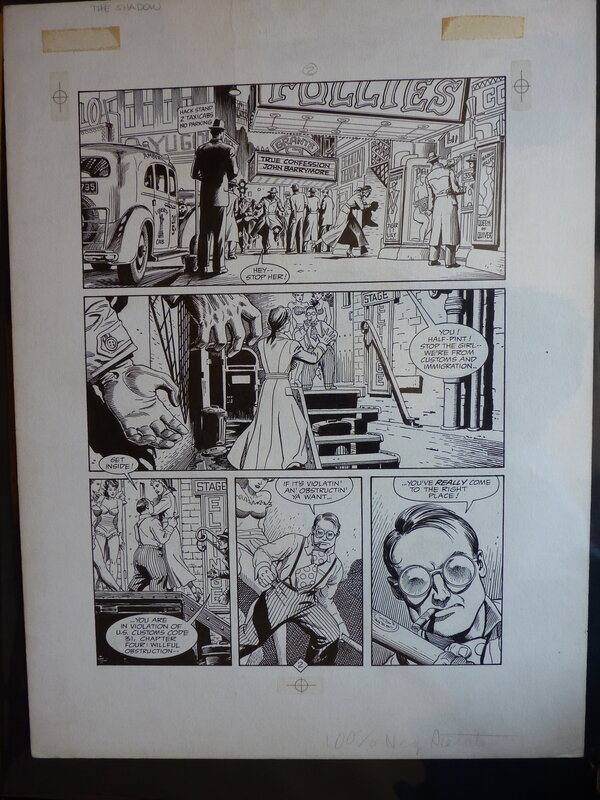 For sale - Mike Kaluta, Russ Heath, The Shadow: 1941. Hitler's Astrologer - Comic Strip