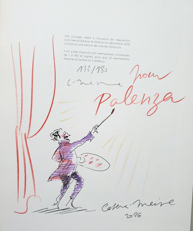 DELACROIX by Catherine Meurisse - Sketch