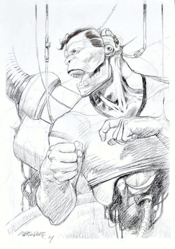 En vente - Ranxerox par Tanino Liberatore - Illustration originale