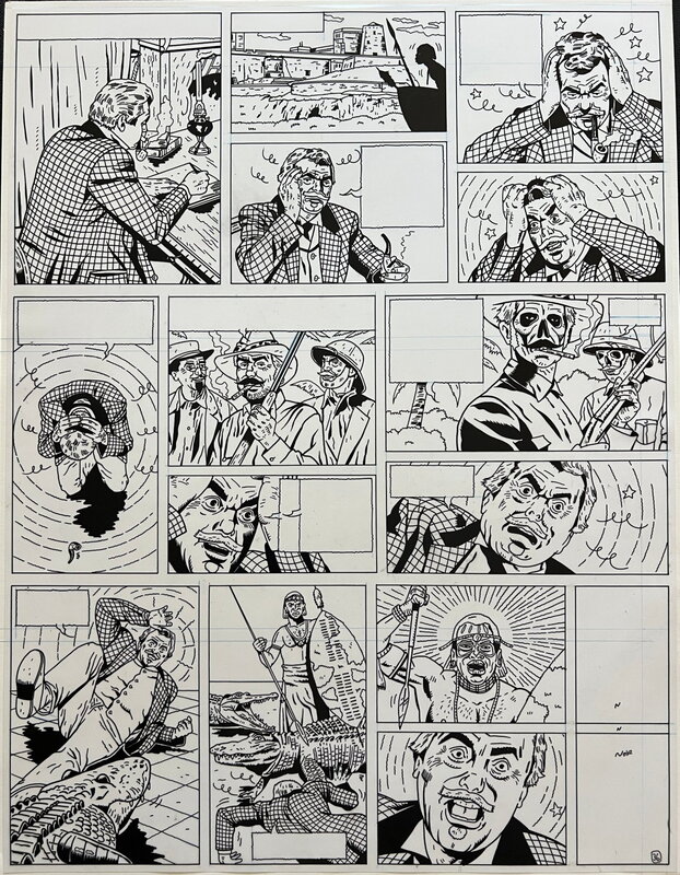 Frédéric Marniquet, Les aventures de Sean Mc Gregor - Comic Strip