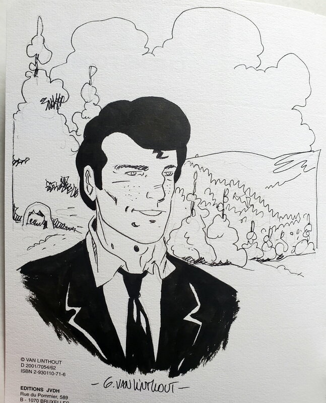 Georges Van Linthout, LOU SMOG    T8 CHIENS FOUS - Dédicace